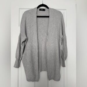 Comfy Light Gray Women's Cardigan